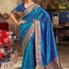 Avantika Fashion Women's Kanjivaram Soft Pure Silk Banarasi Sarees With Blouse Piece - Image 4